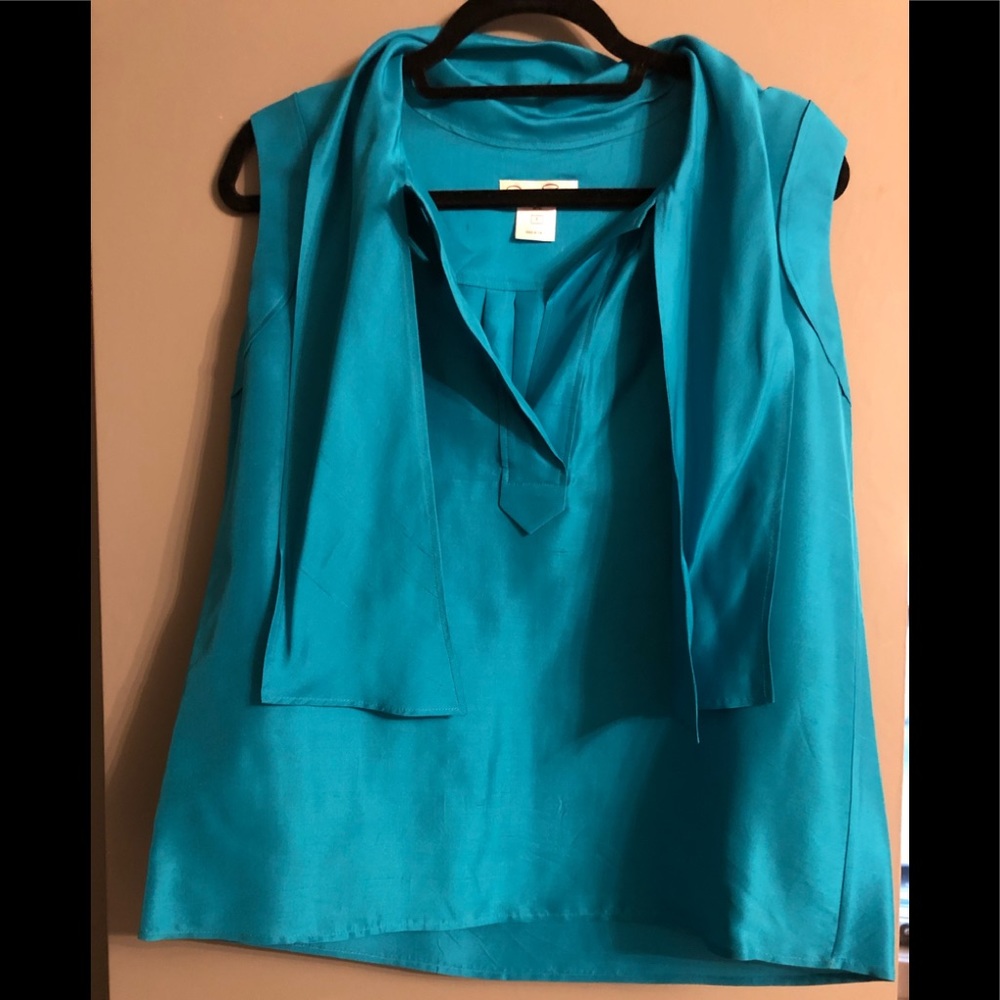 Oscar De La Renta Silk Blouse
